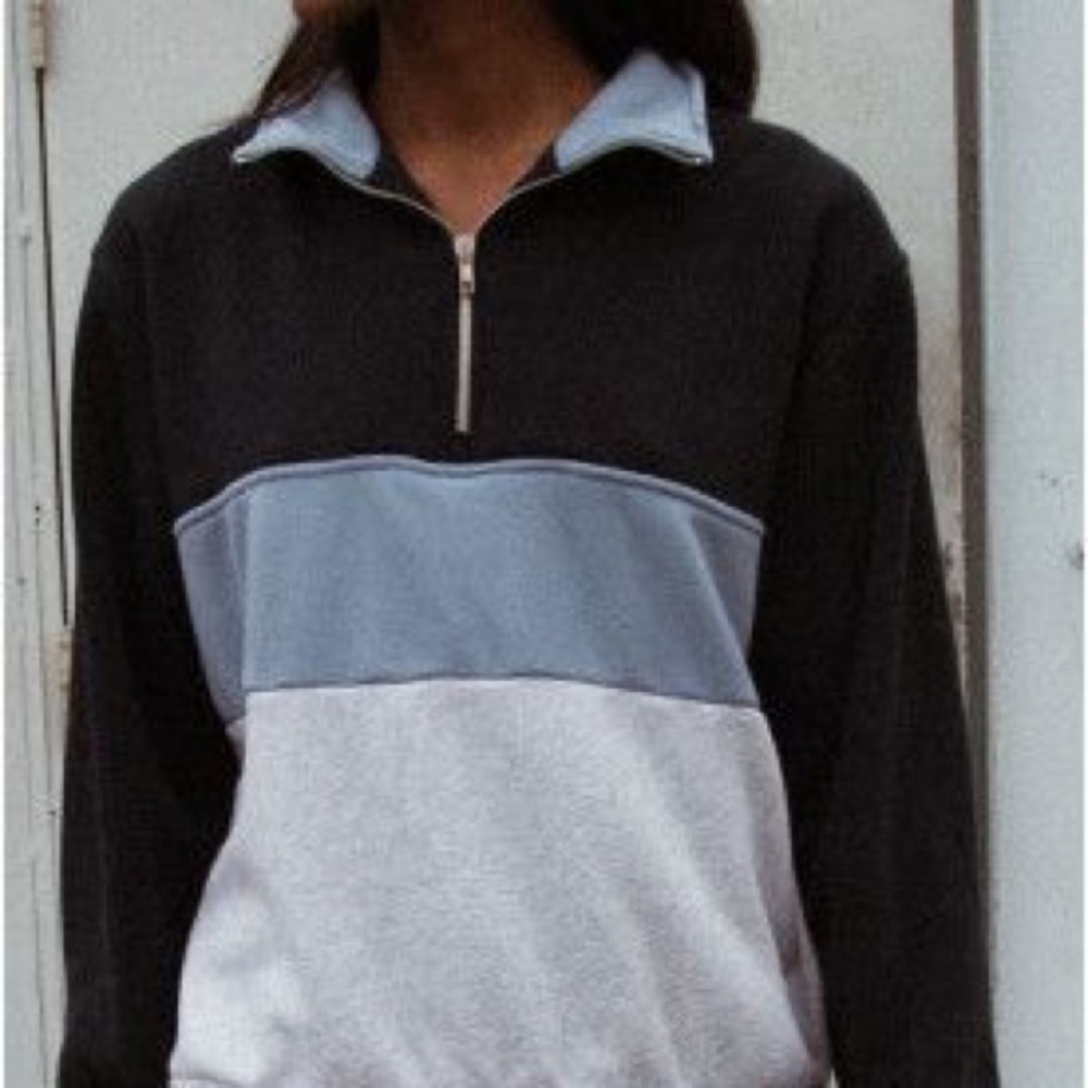 tri-color missy sweater
